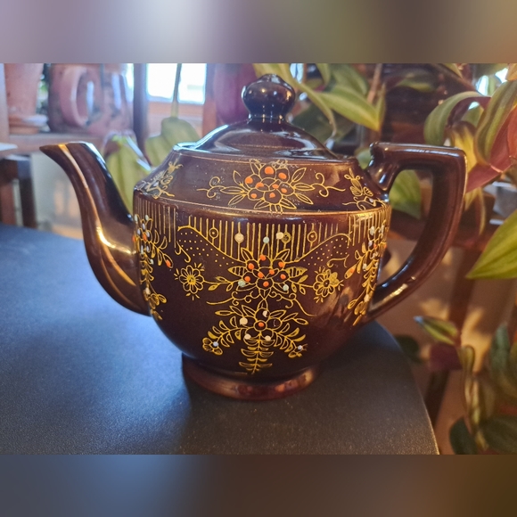 no brand Art Vintage Brown Ceramic Teapot Made In Japan Poshmark